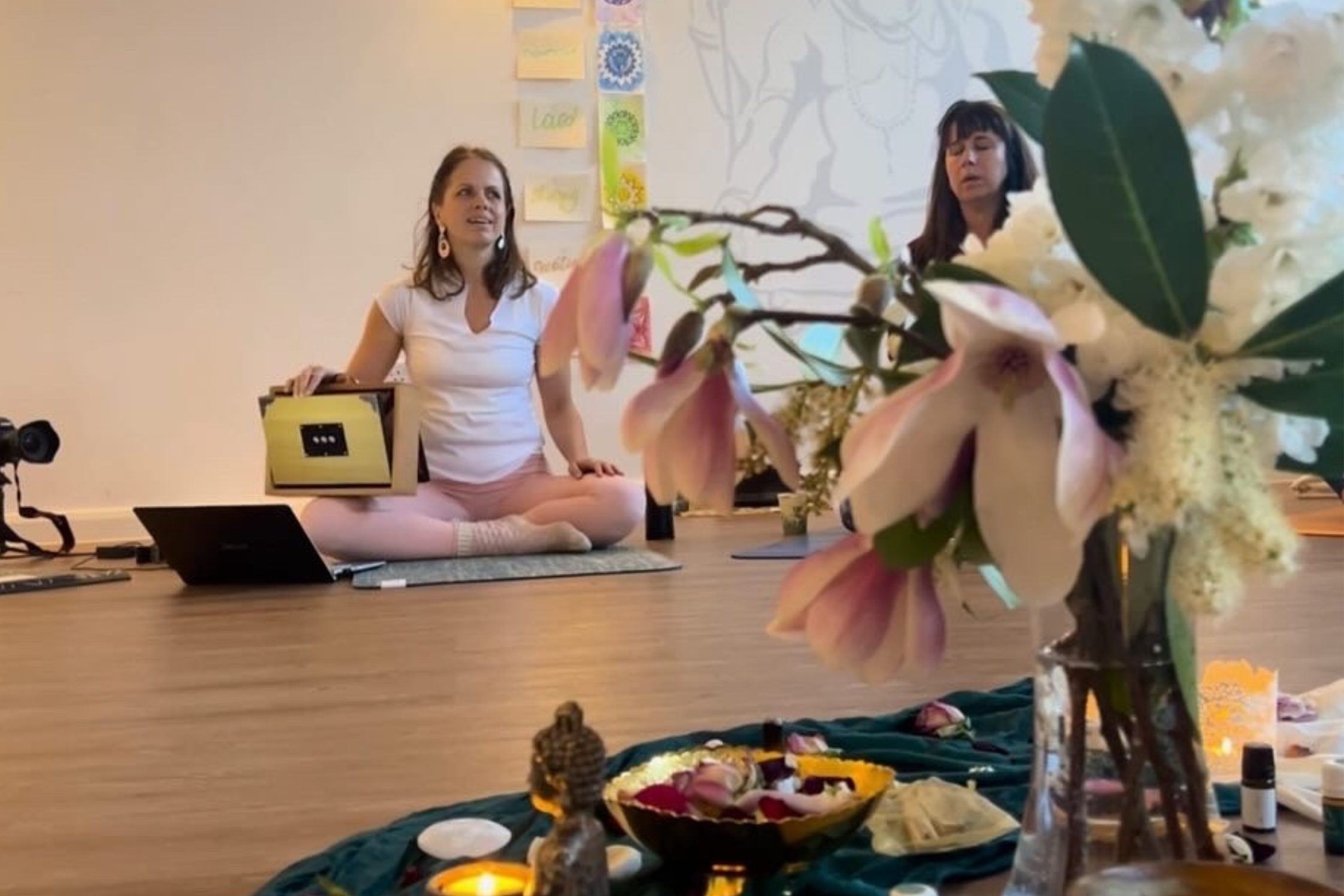 Yoga events including retreats and workshops focused on connection, movement, and wellbeing
