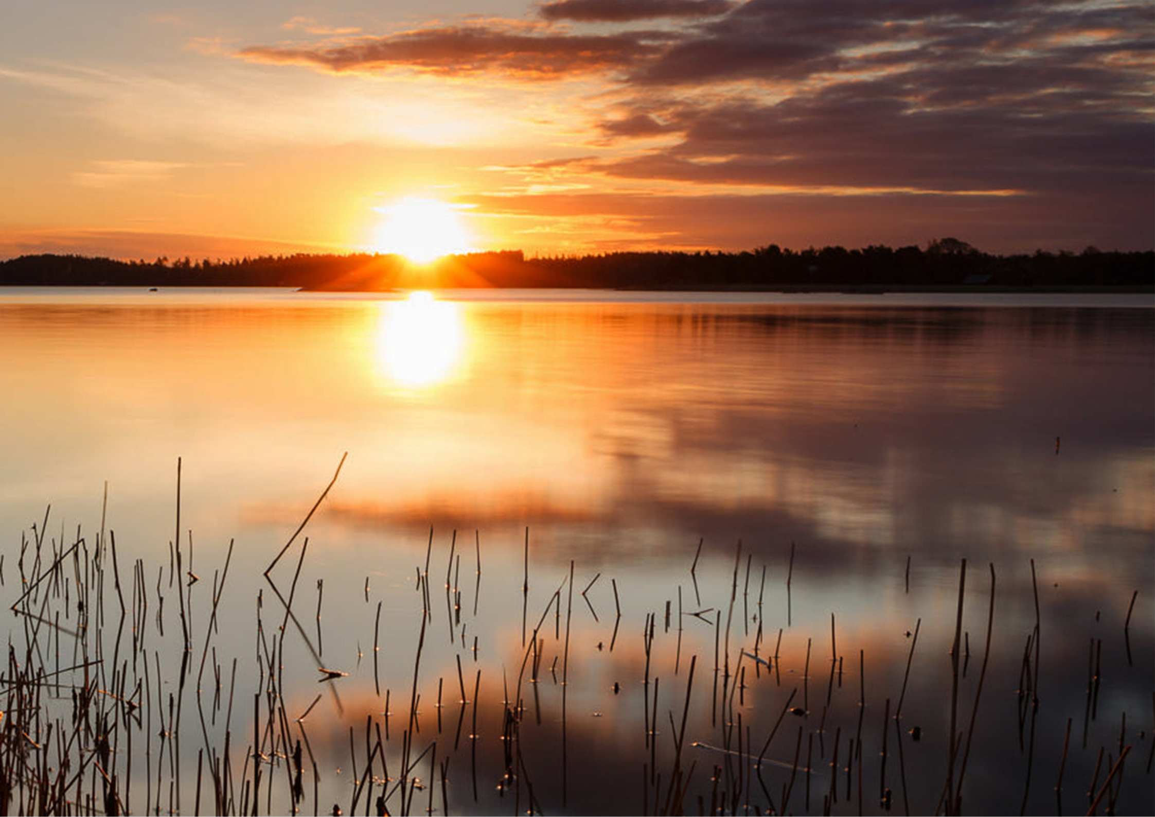 Calm natural landscape symbolising stillness, rest, and inner peace.